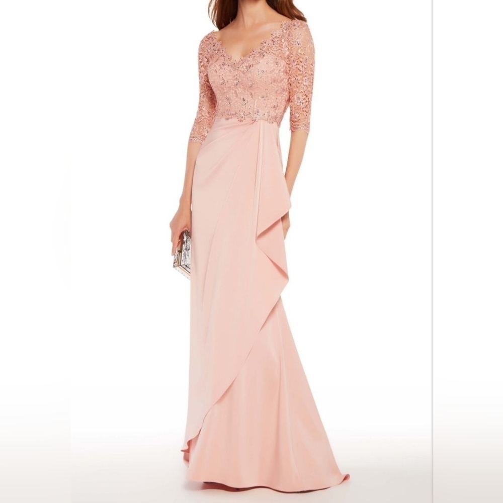 Nwt Alyce Paris Pink Formal Gown